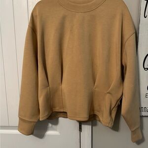 lululemon athletica Tan Sweatshirt